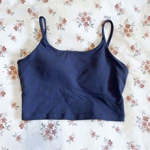Blue Athletic Sports/Yoga Bra Top